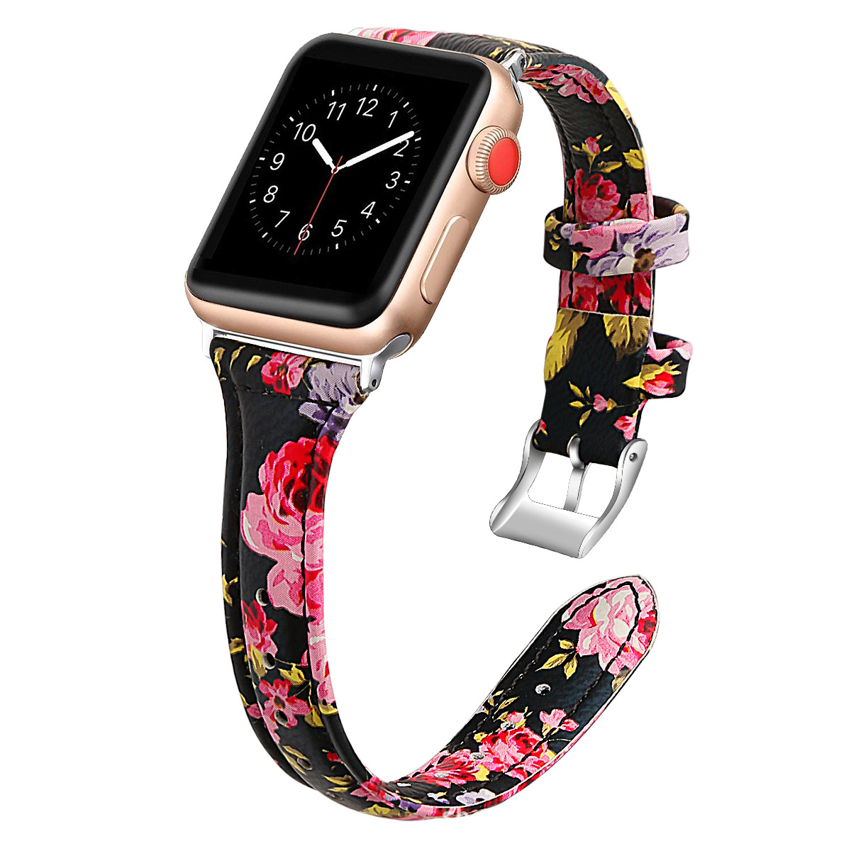 Picture of For Apple Watch Small Waist Leather Strap Apple iwatch109876SE Thin Strap Shrink Simple
