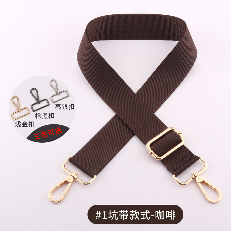 Picture of Bag shoulder strap crossbody bag with adjustable widened shoulder strap nylon solid color bright color backpack Accessories Wholesale