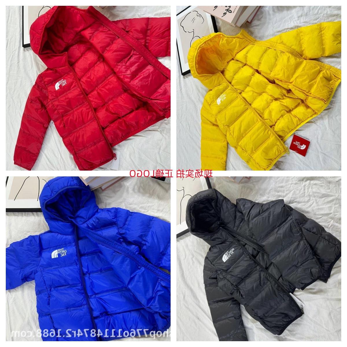 Beibei 2024 Autumn and Winter New Children's Wear Lightweight Down Jacket for Boys and Girls Hooded Warm Jacket