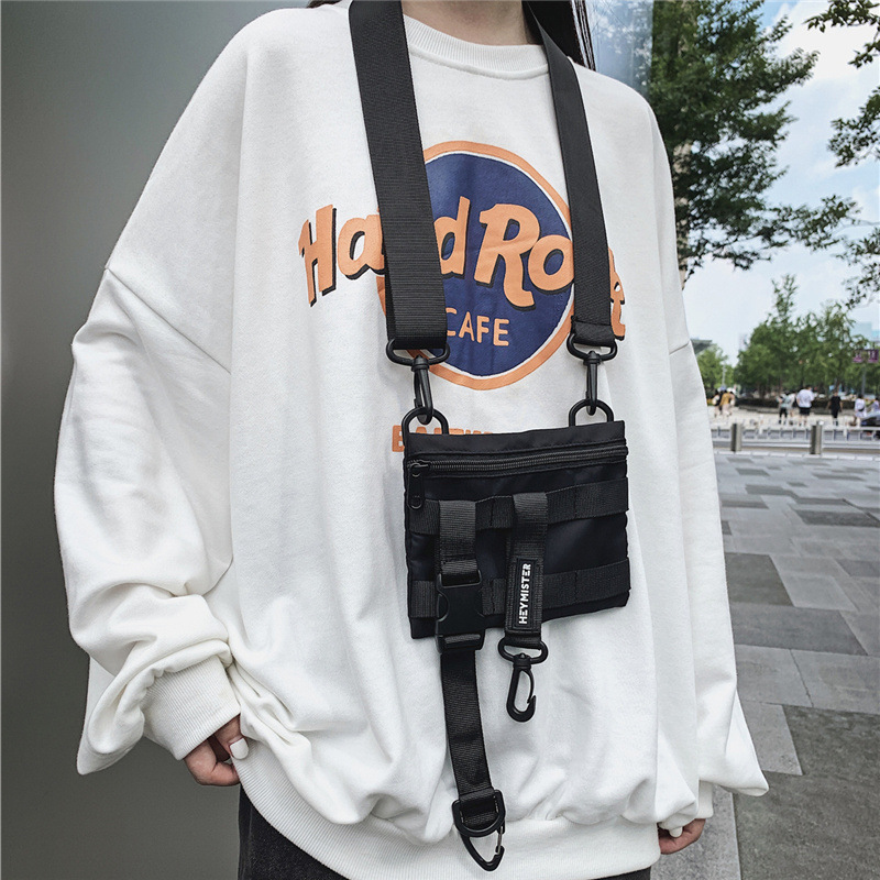 Picture of Foreign Trade Chest Bag Men's Crossbody Chest Bag Ins Fashionable Casual Detachable Functional Shoulder Bag Men's Crossbody Bag