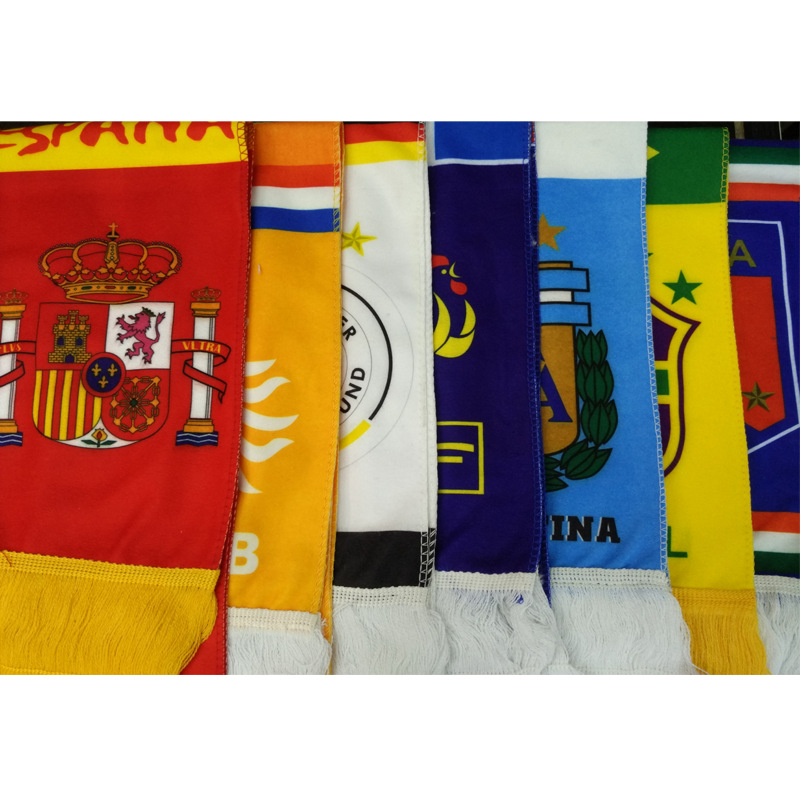 Picture of Fan Supplies Messi Youwen Imperial Horse International Ac Milan Paris Scarf Football Fan Cheer Autumn and Winter Warmth