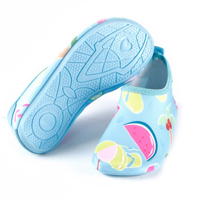 Picture of Factory wholesale children's cartoon beach shoes diving socks swimming shoes breathable non-slip home floor socks soft shoes