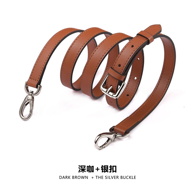 Picture of Ma Huangshi Mhs-A-1 Plain Leather Bag Strap Adjustable Spaghetti Strap Bag Replacement Strap Single Shoulder Crossbody for Women