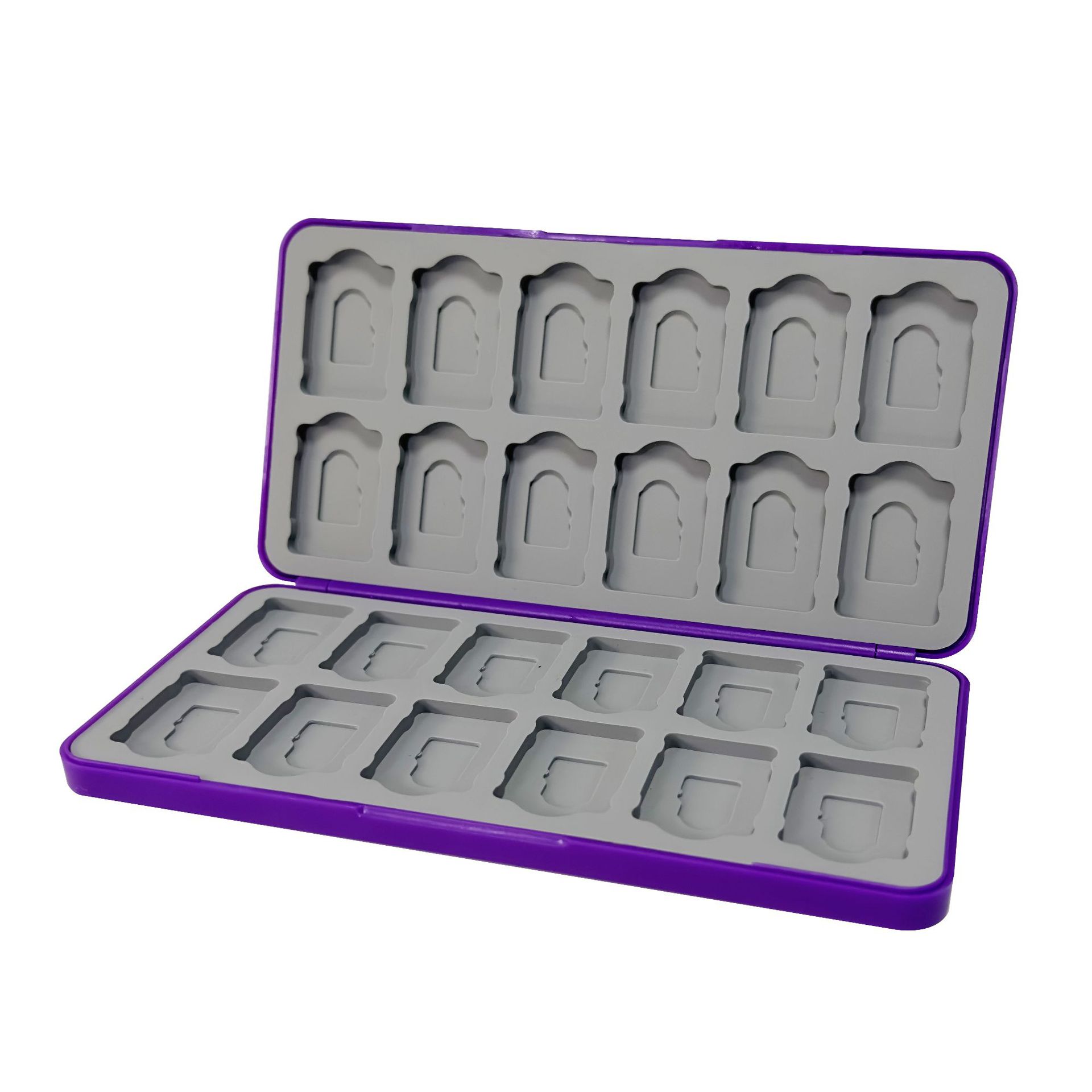 Picture of Wholesale Nintendo game machine card switch storage cassette game card magnetic acrylic transparent storage box