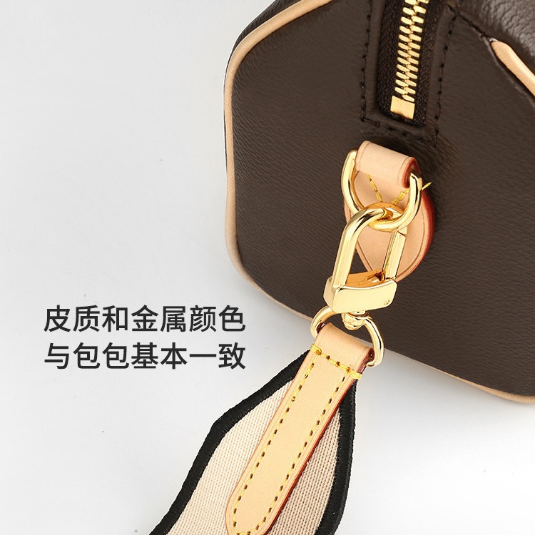 Picture of Factory Direct Sales Speedy20 Canvas Bag with Shoulder Strap Presbyopic Bag Crossbody Wide Replacement Strap Single Purchase Accessories