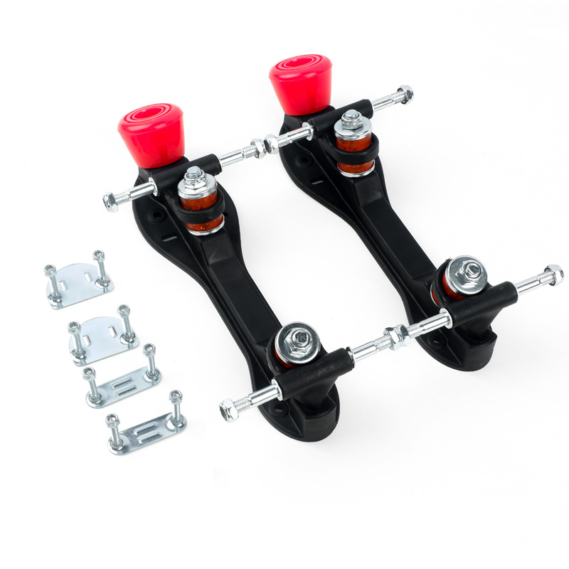 Picture of Double Row Roller Skate Car Adjustable Brake Head Base Roller Skate Accessories Four-wheel Skate Triangle Bracket