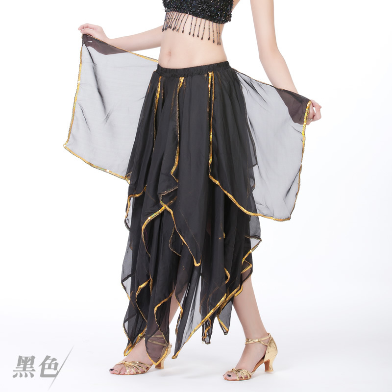 Picture of 16 Leaf Skirt Belly Dance Chiffon Skirt Belly Dance Skirt Belly Dance Performance Skirt