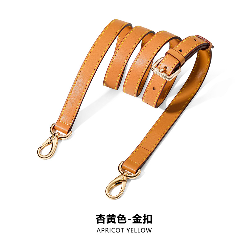 Picture of Ma Huangshi Mhs-A-1 Plain Leather Bag Strap Adjustable Spaghetti Strap Bag Replacement Strap Single Shoulder Crossbody for Women