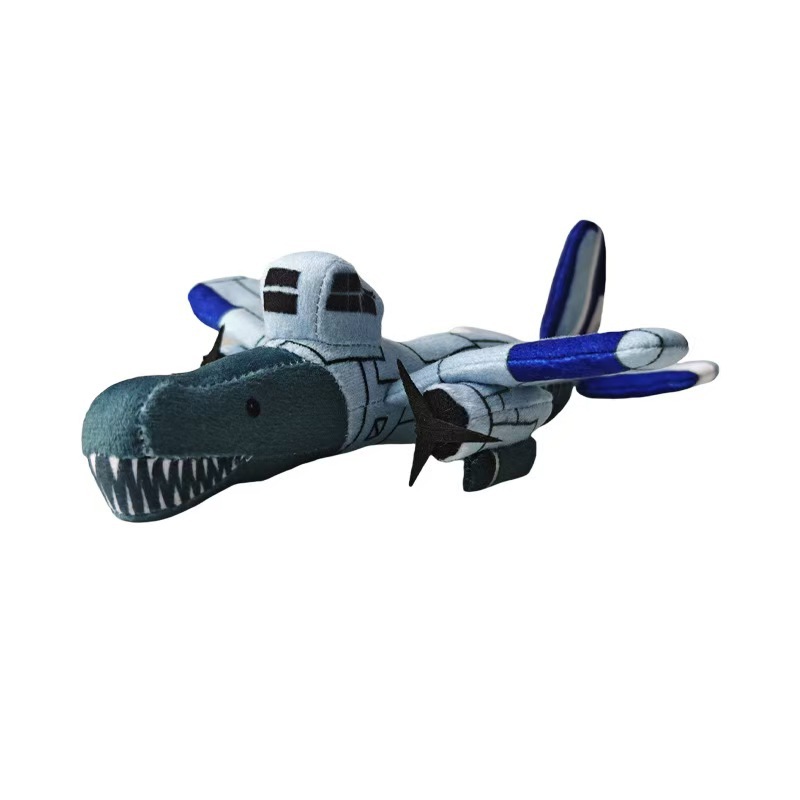 Picture of Cross-Border Hot Selling Temtungsahur Shark American Classic of Mountains and Seas Spoof Plush Toy Doll in Stock