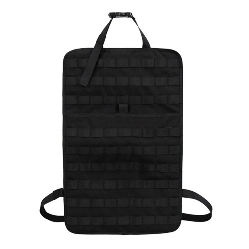 Picture of Multifunctional car seat cushion Molle storage bag rear seat back finishing hanger car storage bag