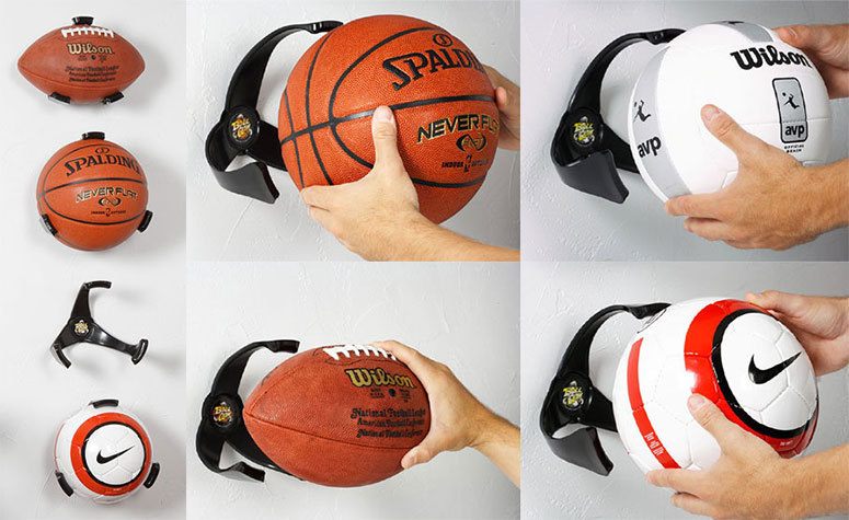 Picture of Cross-border source Ball claw wall fixed Ball basketball football volleyball display sporting goods