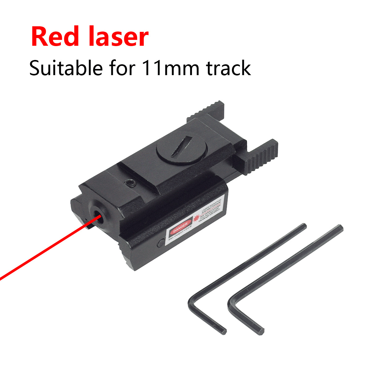 Mini Ultra-Low Substrate Red Laser Sight Up, Down, Left and Right Adjustable Line Laser Calibrator 11Mm/20Mm
