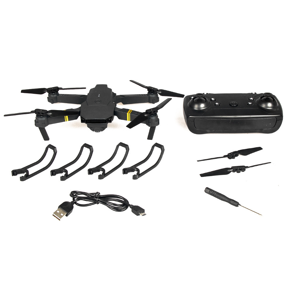 Picture of E58 cross-border folding ccp HD UAV four-way remote control aircraft helicopter fixed height aerial photography