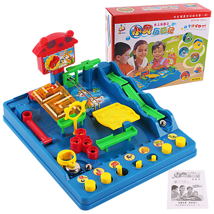 Picture of The Adventures of Water, the Adventures of the Water, Play with Eight Level, Breakthrough Task, Maze, Children's Intellectual Brain Toy