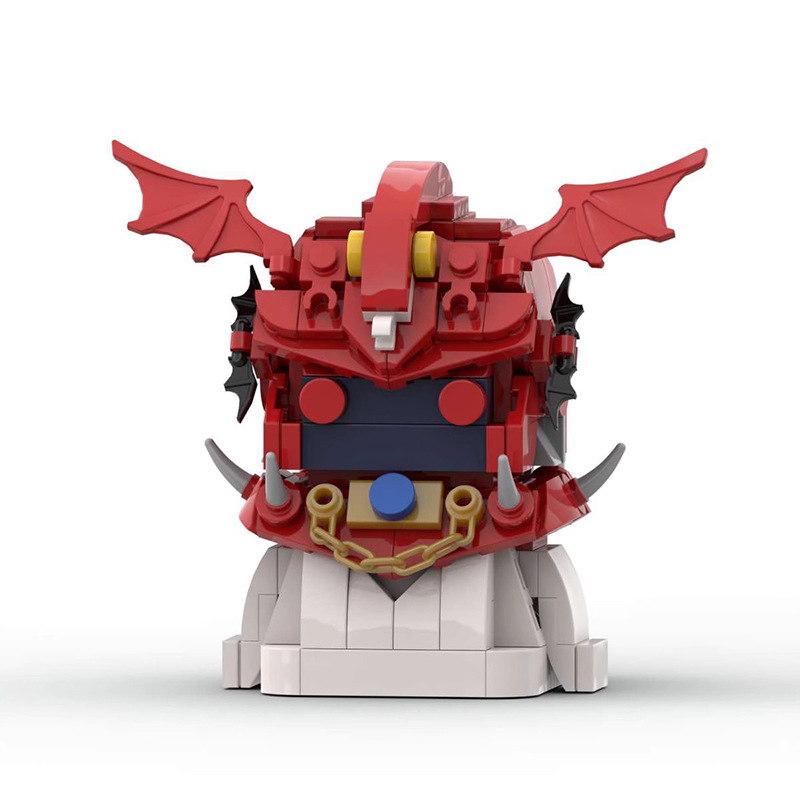Picture of MOC Saint warrior building blocks compatible with Lego Pope Aris square head diy assembled model toy kids gift