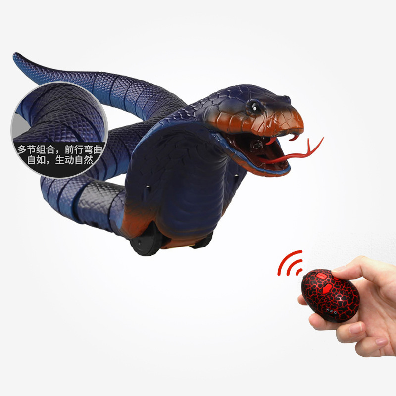 Picture of New Tricky Toy New and Unique Toy Remote Control Rattlesnake Remote Control Cobra Mini Snake Funny Toy