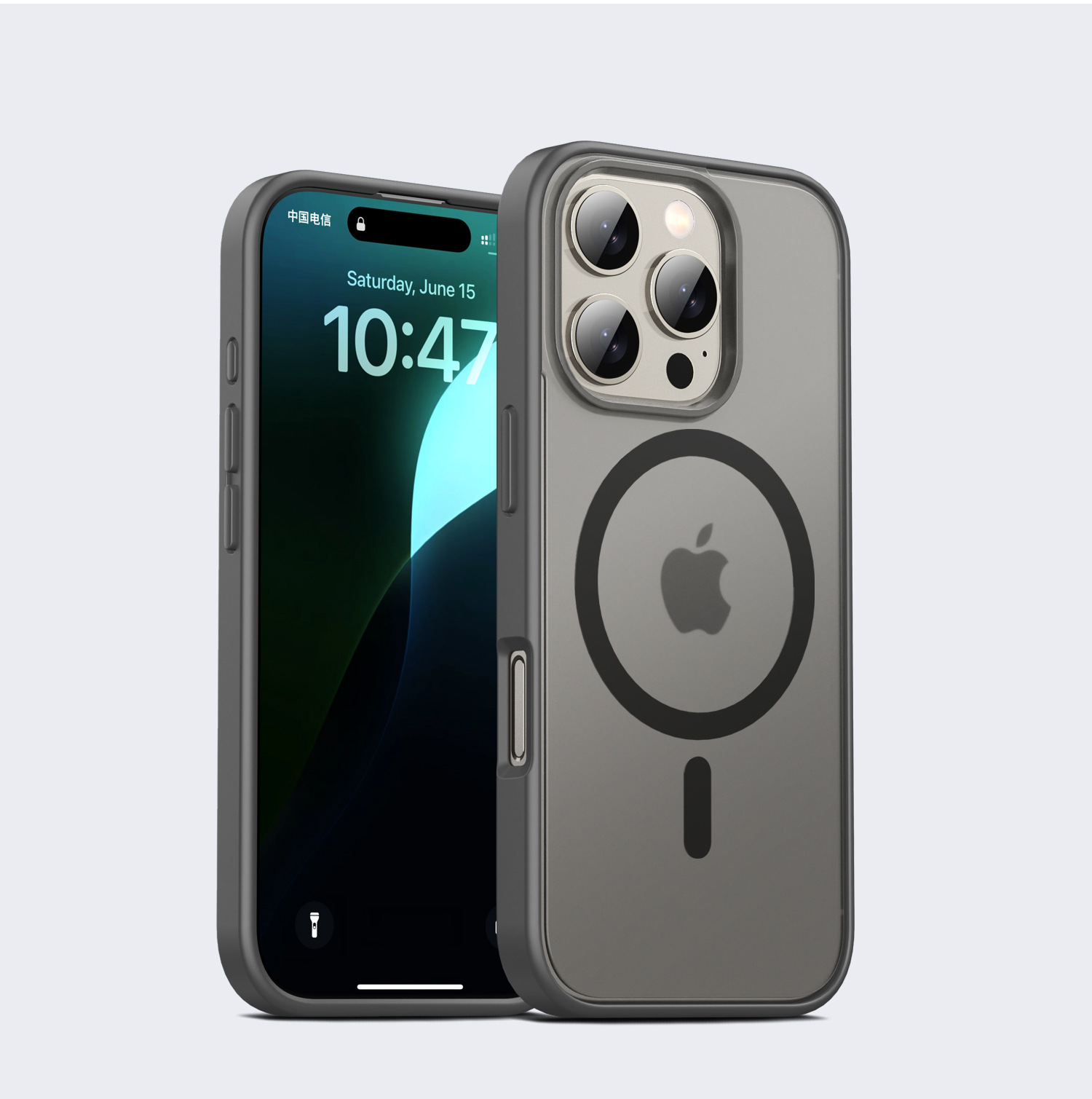 Picture of For Apple 16promax mobile phone case matte magnetic iPhone16 protective cover magsafe new anti-drop