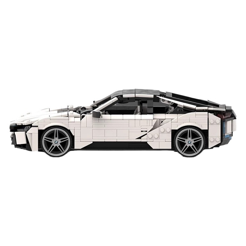 Compatible with Lego domestic building blocks MOC-148203 BMW i8 assembled car super sports car car model gift ornaments