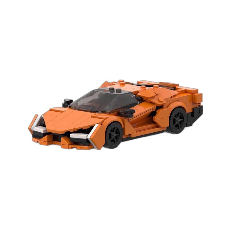 Picture of Compatible with Lego Sports car MOC-153888 hand-assembled building blocks suit Revuelto assembled car model Men
