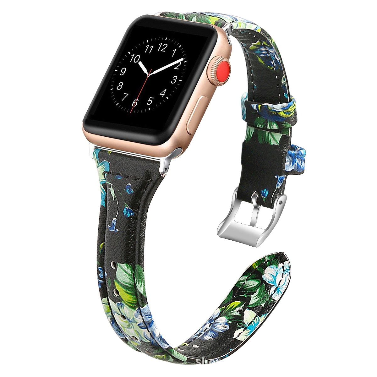 Picture of For Apple Watch Small Waist Leather Strap Apple iwatch109876SE Thin Strap Shrink Simple