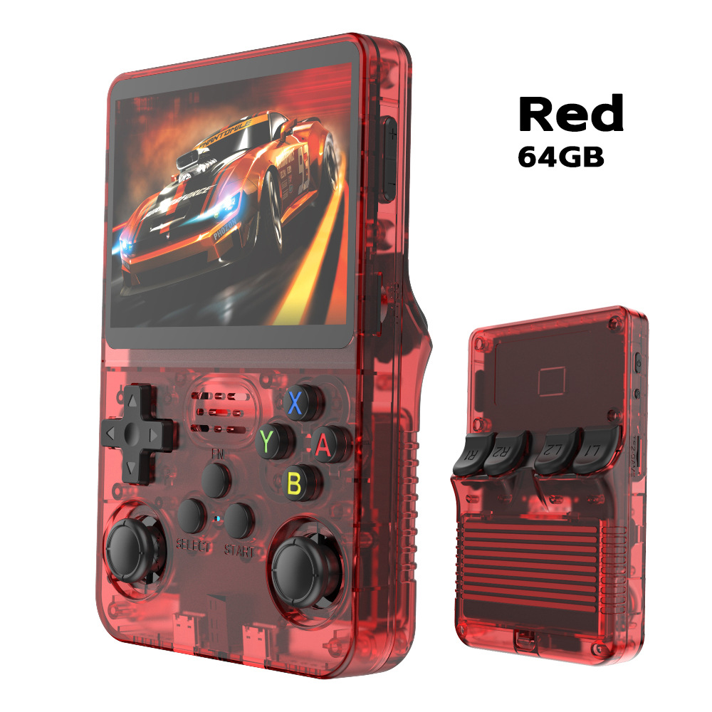 Picture of New R36S Open Source Handheld Game Console Portable Retro Arcade Game Nostalgic 3D Dual System Handheld Cross-Border