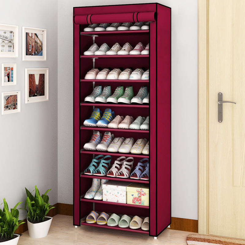 Picture of Ya Ruifan F Simple Shoe Rack Dustproof Storage Shoe Cabinet Multi-layer Small Shoe Rack Dormitory Hall Storage Rack Simple
