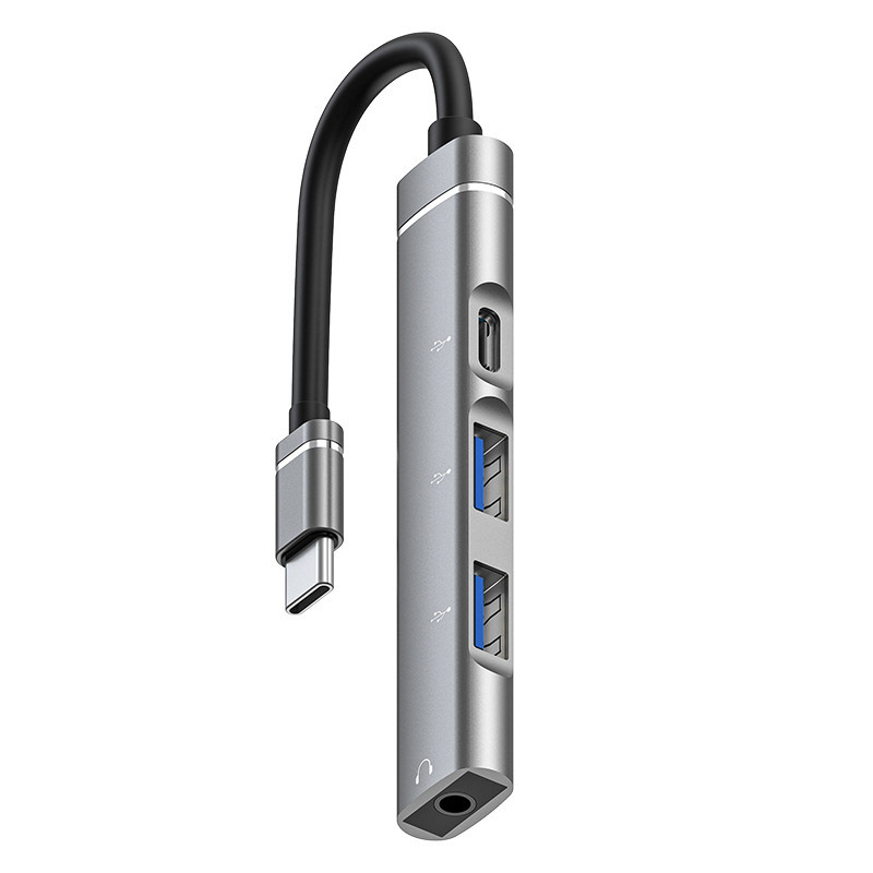 Picture of Multi-function usb extender Type-c docking station external 3.0USB-C USB flash drive digital headset 3.5mm headset