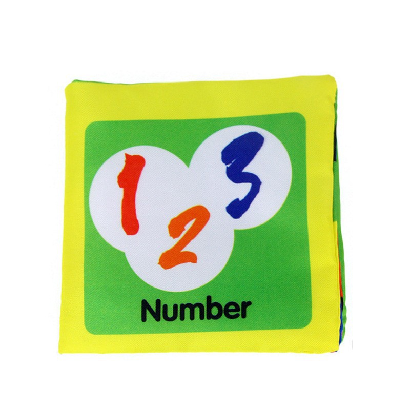 Picture of 34 cross-border newborn early education Enlightenment baby baby cloth book ringing paper BB whistle tear not to rot three-dimensional cloth book