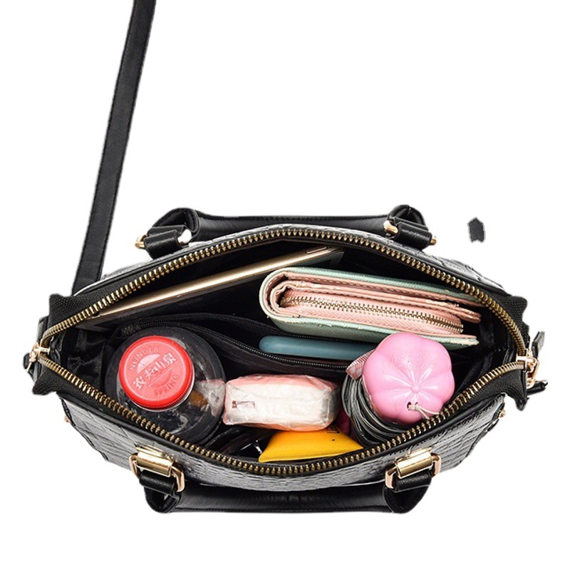 Hot Style 2024 New Tote Women's Bag Korean Style Sweet and Fashionable Women's Bag Crossbody Shoulder Handbag Drop Shipping