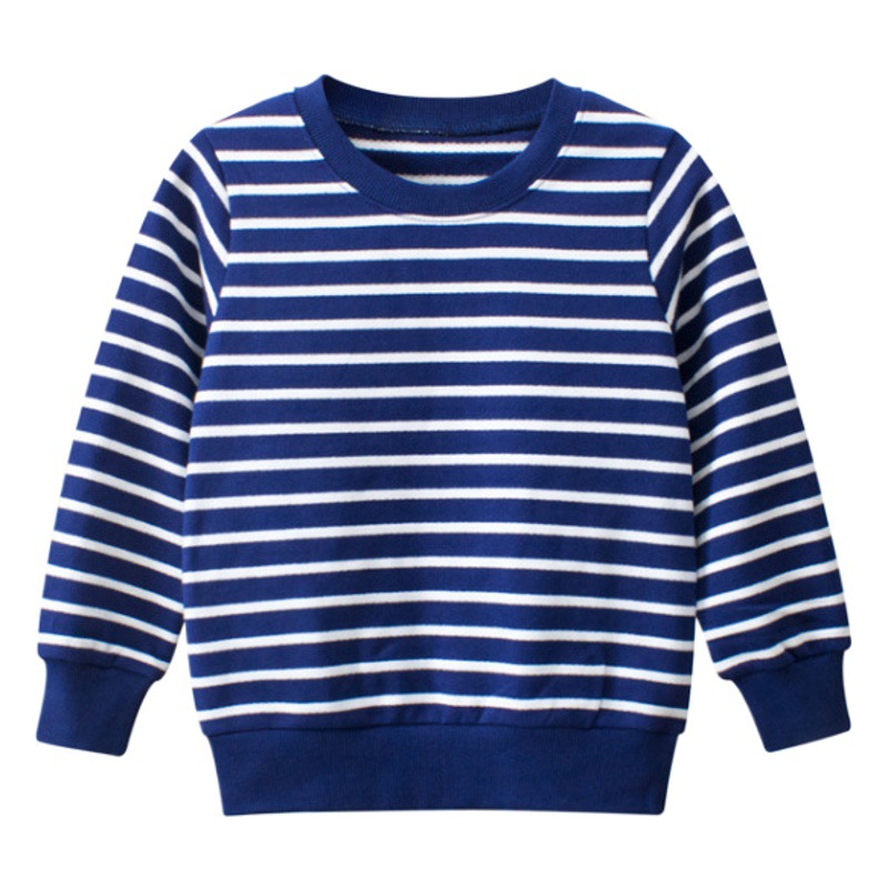 27kids brand children's clothing wholesale 2024 autumn new children's sweater striped baby clothes one consignment