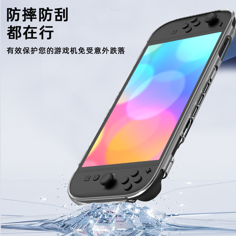 Picture of Suitable for Nintendo Switch2 Protective Case, Anti-Fall 2Nd Generation Tpu Transparent New Soft Shell Game Console Protective Case