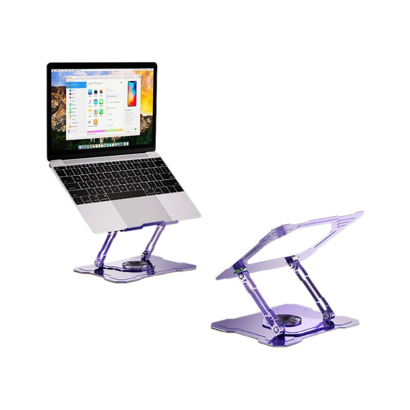 Picture of Multifunctional Desktop Folding Rotating Laptop Cooling Bracket Rotating Storage Tablet Laptop Bracket