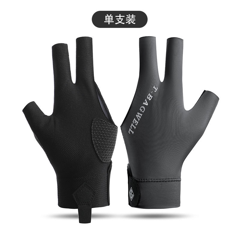 Picture of Billiards Gloves Three Finger Professional High-end Non-slip Thin Breathable Snooker Billiards Gloves Finger Billiards Gloves A3