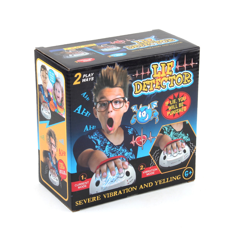 Picture of Micro Electric Shock Party Truth or Dare Lie Detector Finger Electric Shock New Strange Desktop Game Toy