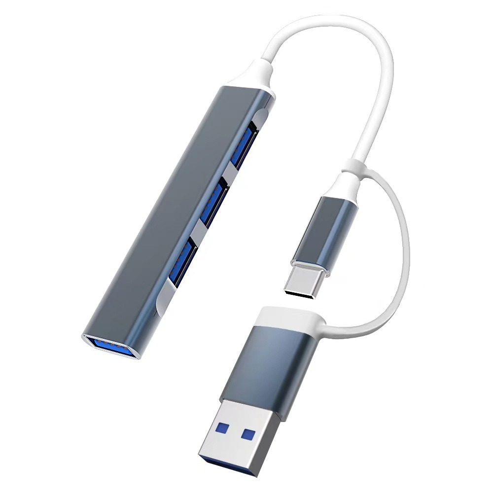Picture of Two-In-One USB Docking Station 3.0Hub Multi-Function Splitter Custom Logo Four-In-One Type-C Docking Station