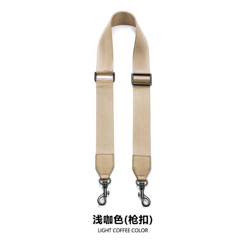 Picture of Mahuangshi F-73 adjustable webbing 3.8C wide polyester cross-border webbing canvas replacement wide shoulder strap crossbody strap