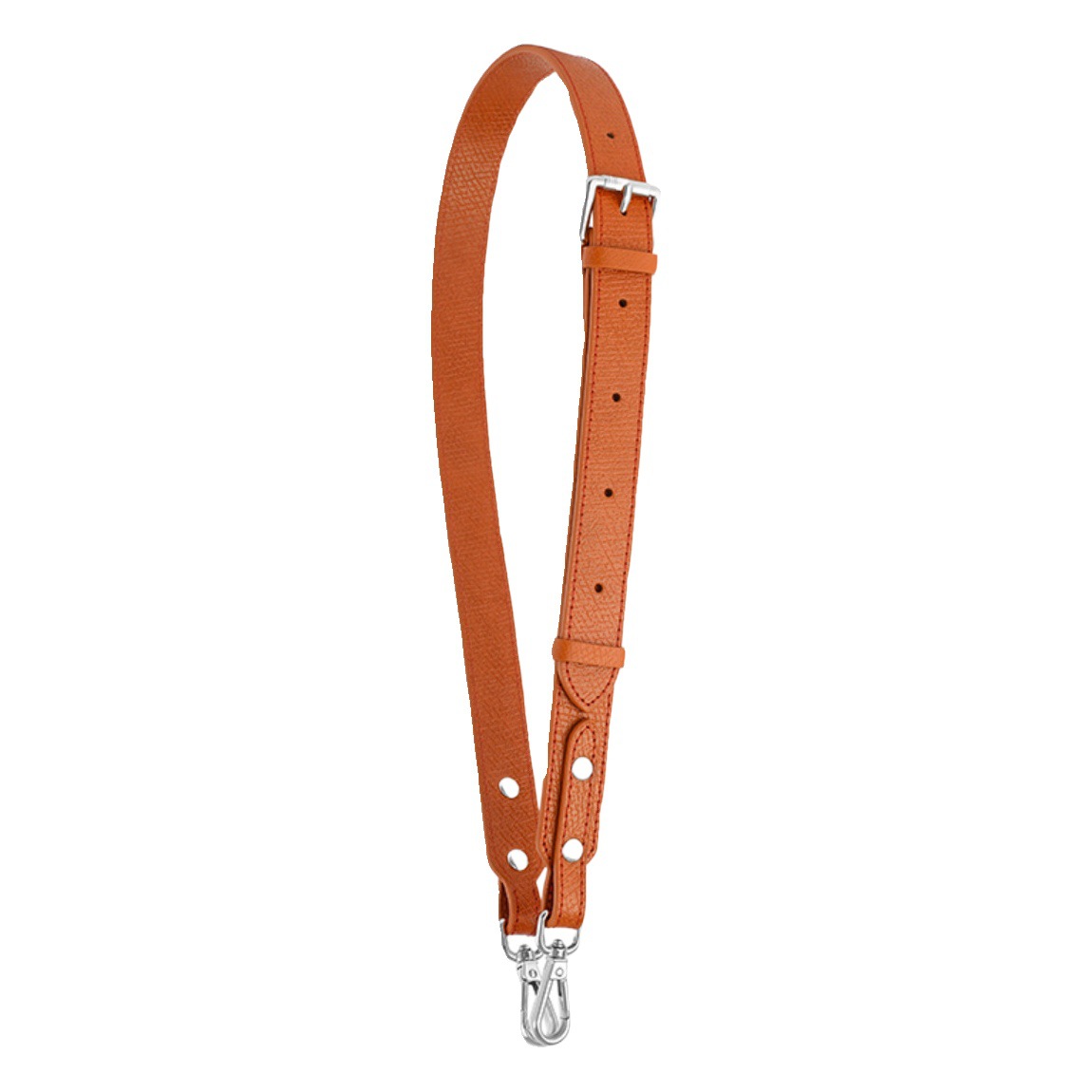 Mahuang Shilongxiang Bag Shoulder Strap Adjustable Cow Leather Bag with Short Handle Bag Crossbody Cow Leather Wide Strap Perforated Transformation
