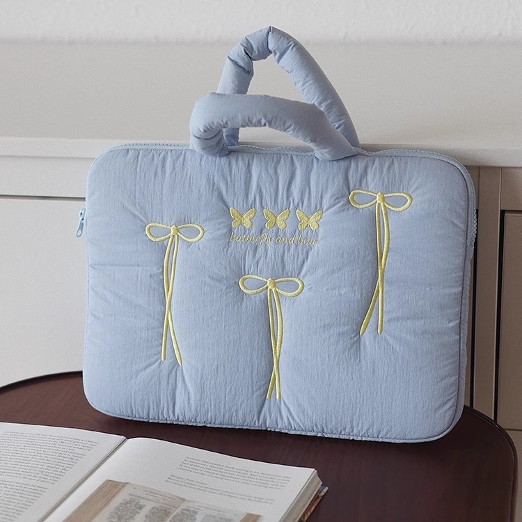 2025 new ladies portable laptop bag 14 inch 13 inch flat storage bag 11 inch ipad liner bag