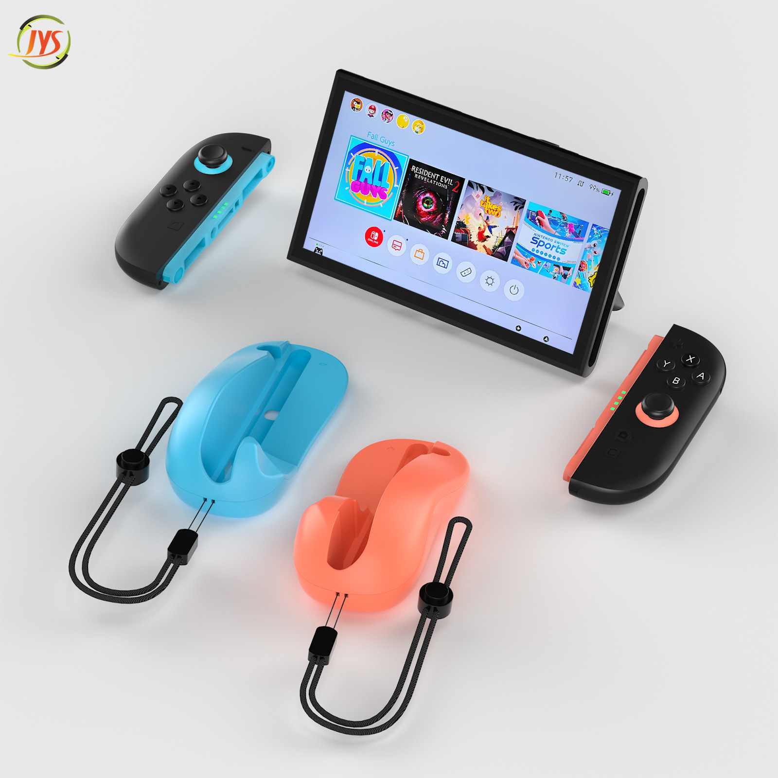 Picture of Switch2 host left and right handle mouse Switch2 small handle portable mini mouse JYS-NS2296