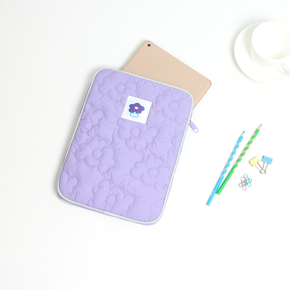 Picture of Tablet PC Bag IPAD11 Inch Portable Mini Student Inner Bag Large Empty Cotton Embroidered Shockproof Color Value Bag