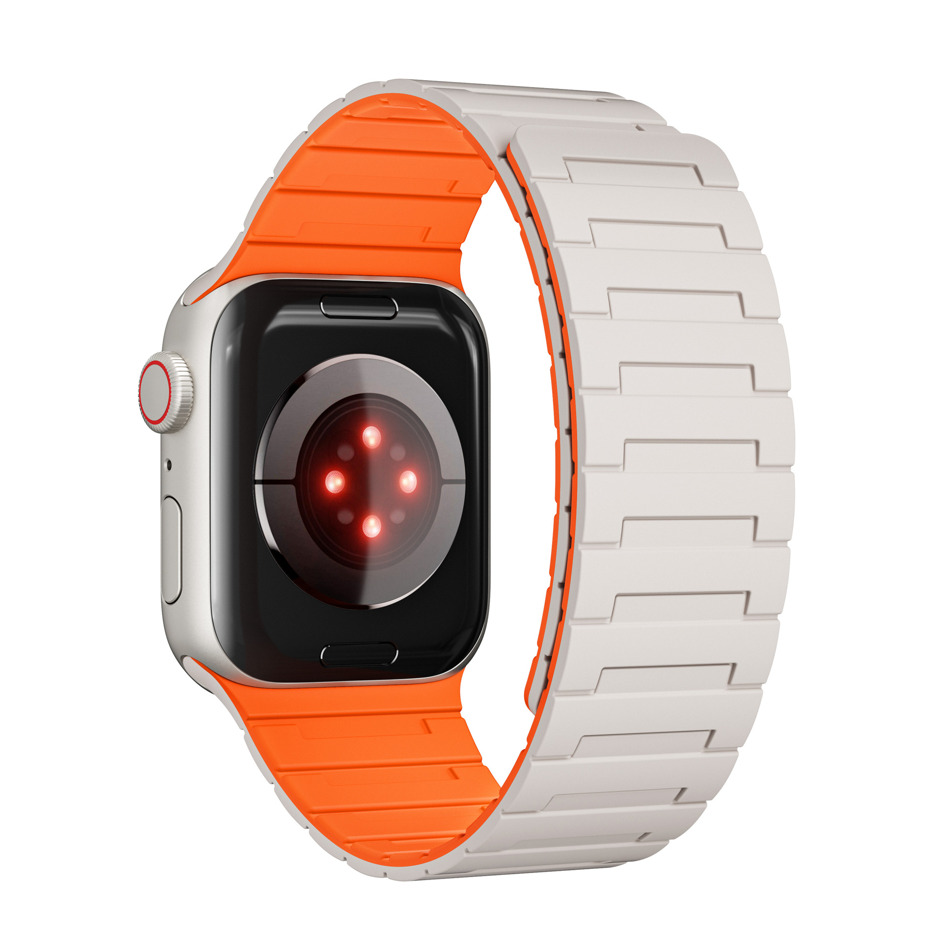 Picture of Suitable for Apple Watch Magnetic Silicone Strap Appleiwatchs1-10 Generation Magnetic Loop Strap Baigey