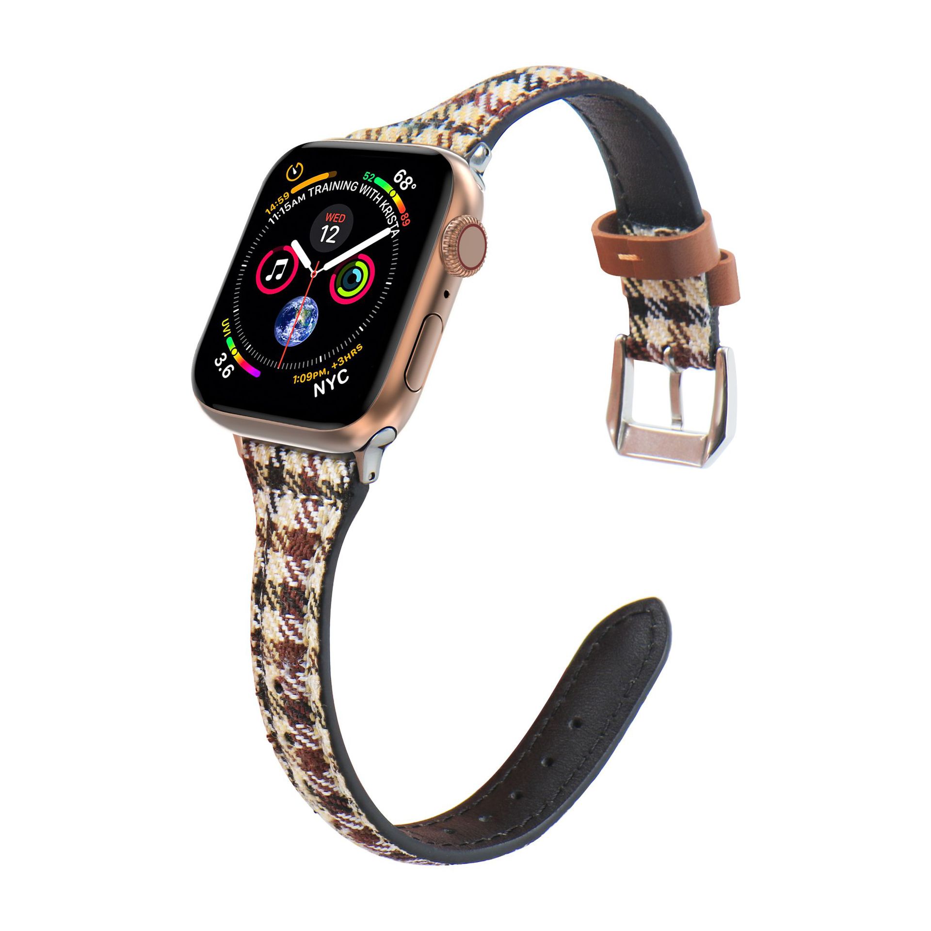 Picture of For Apple Watch Small Waist Leather Strap Apple iwatch109876SE Thin Strap Shrink Simple