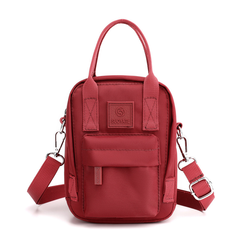 Picture of Lightweight Water-repellent Nylon Cloth Bag New Women Shoulder Handbag Fashionable Outdoor Shopping Commuter Crossbody Backpack