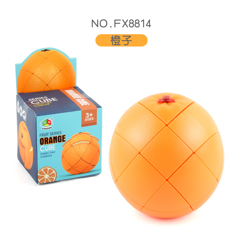 Picture of Pan New Fruit Rubik's Cube Set Series Orange Lemon Twist Square New Strange Vent Stress Relief Toy FX7870