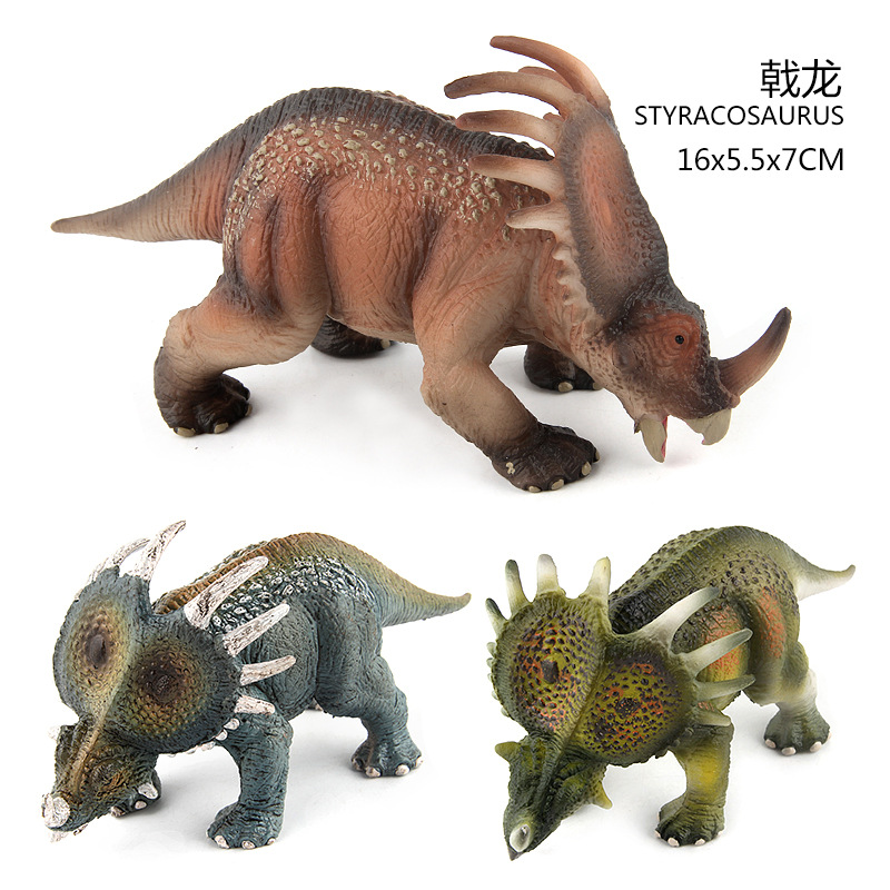Picture of [Small single Youpin] cross-border classic product dinosaur model Toy Sword Dragon beauty Dragon Triceratops medium
