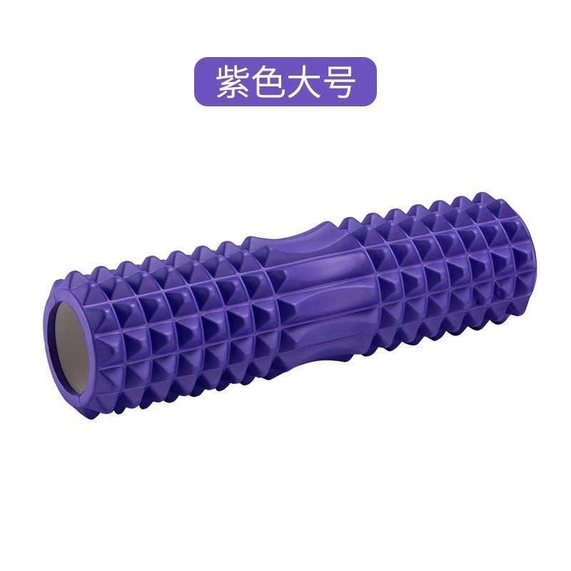 Picture of Foam shaft muscle relaxation massage stick beginner wolf tooth stick foam roller yoga supplies hollow yoga column