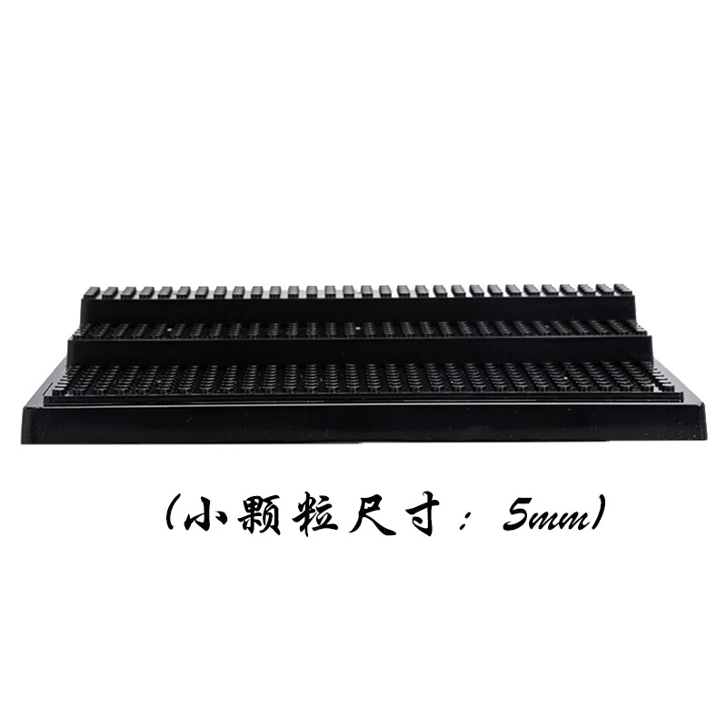 Picture of Three-layer dustproof storage box assembled building blocks display box transparent 3-layer acrylic display box large particle LOZ