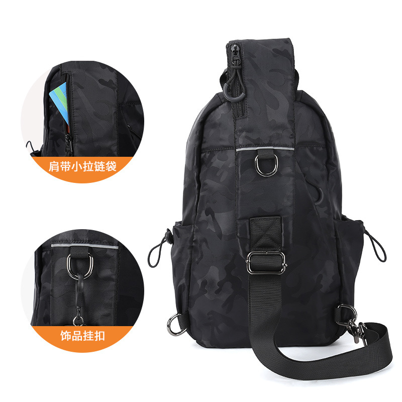 Picture of Men's Bags 2020 New Front Chest Bag Casual Multifunctional Trendy Small Backpack Boys Crossbody Bag