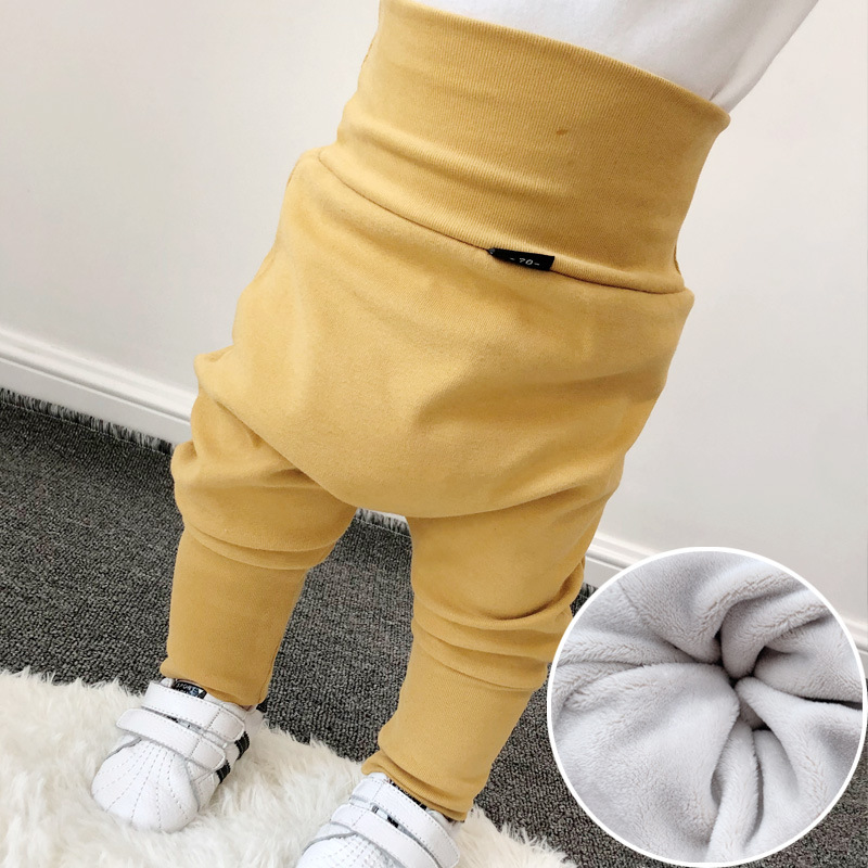 Picture of Clearance No Return No Change Baby High Waist Belly Pants Girls' Large PP Pants Children's Baby Children's Harlan Pants