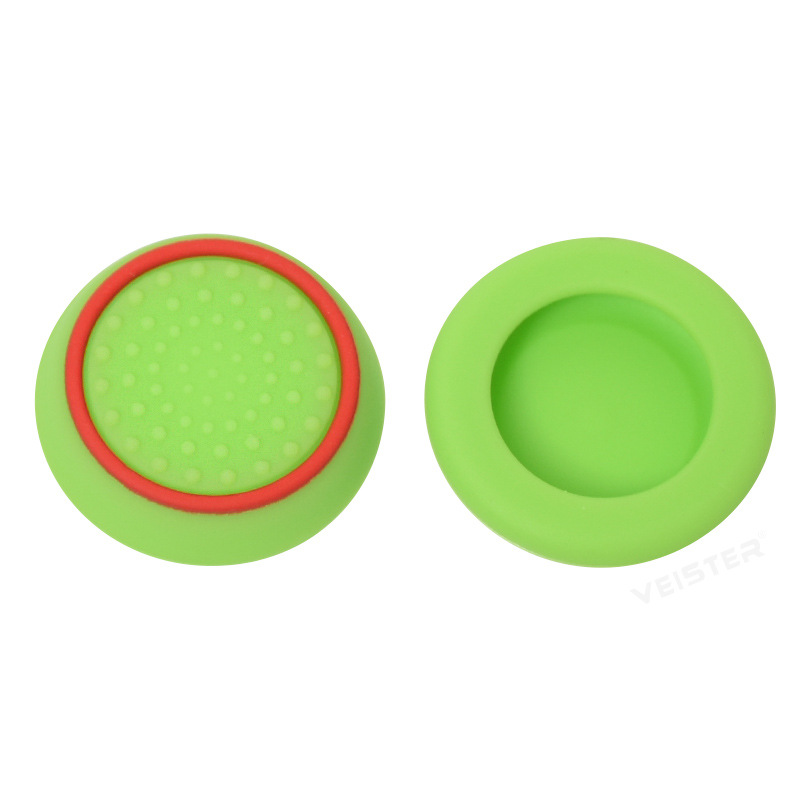 Picture of Ps4 Rocker Cap Xbox/Ps5 Game Console Mushroom Head Protection Key Cap Two-Color Handle Silicone Cap Luminous